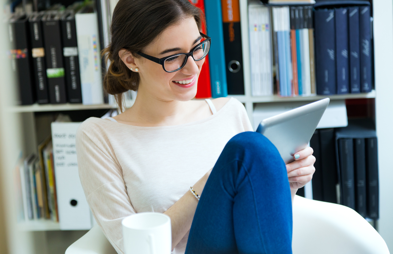 reading glasses with blue light filter and anti glare