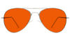 NightFall Aviator Blue Blocking Glasses