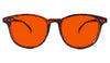 NightFall Billie Blue Blocking Glasses - Tortoise - Readers