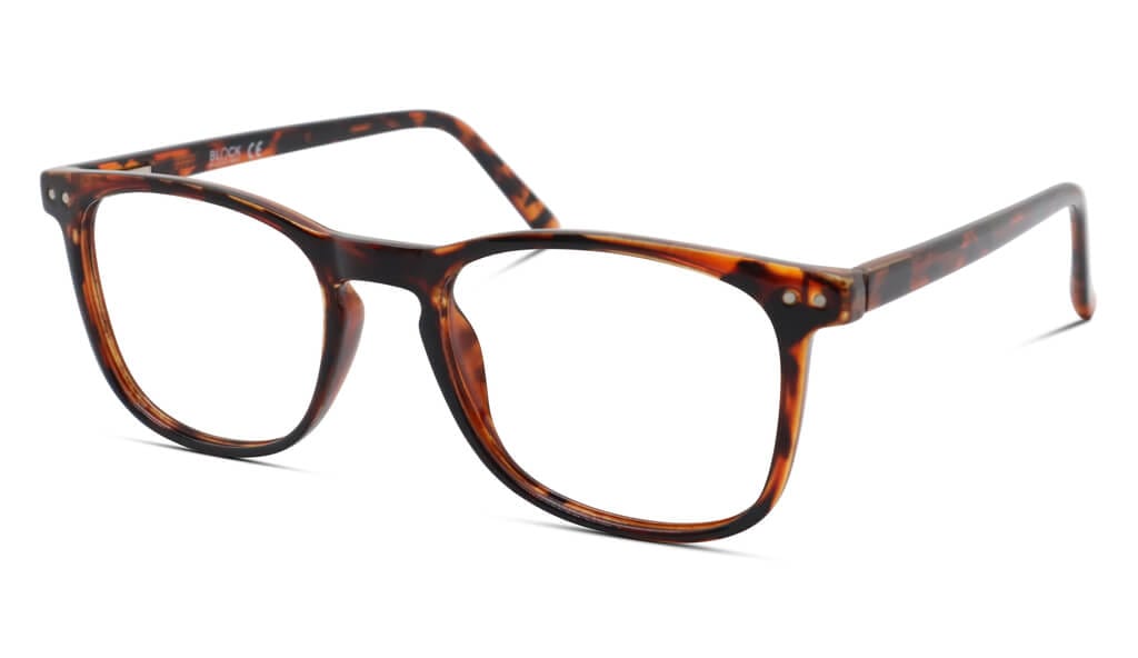 BlockBlueLight Blue Light Filter Computer Glasses - Clear Lens ScreenTime Taylor Computer Glasses - Tortoise