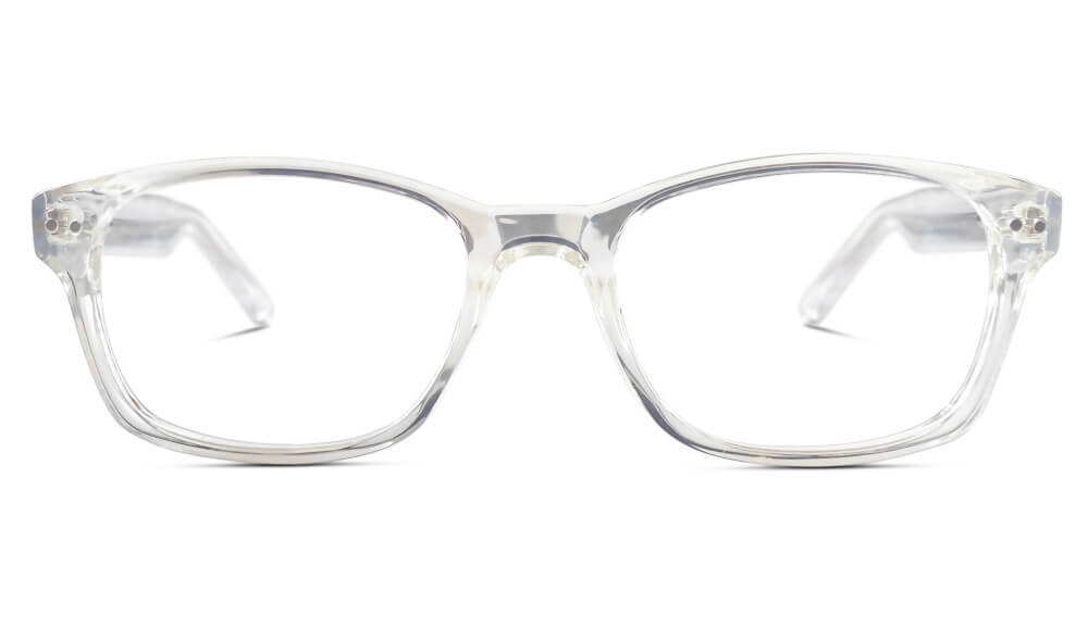 Clear frame computer glasses deals