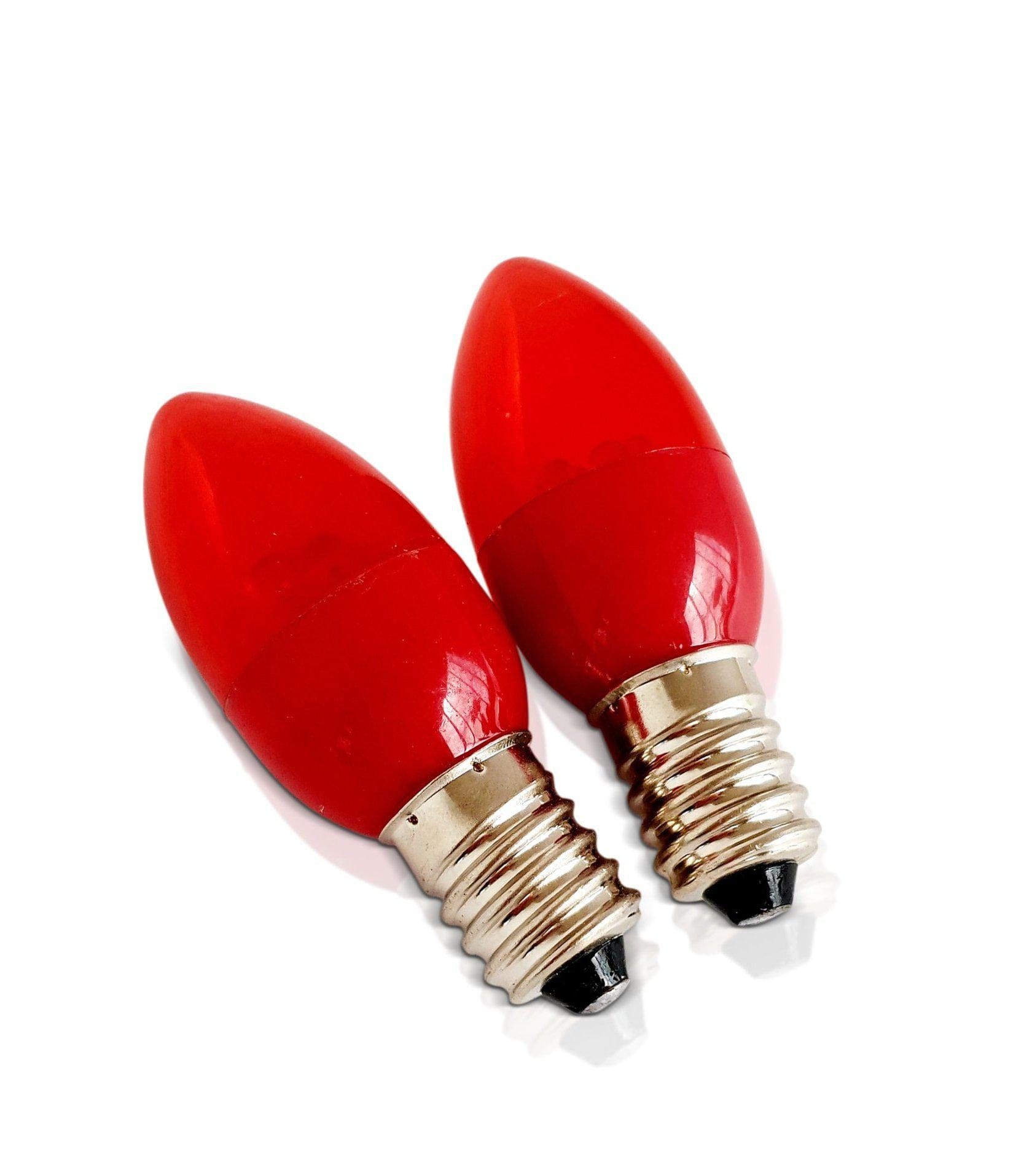 Red Plug In Night Light for Sleep-Night Lights & Light Bulbs-BlockBlueLight