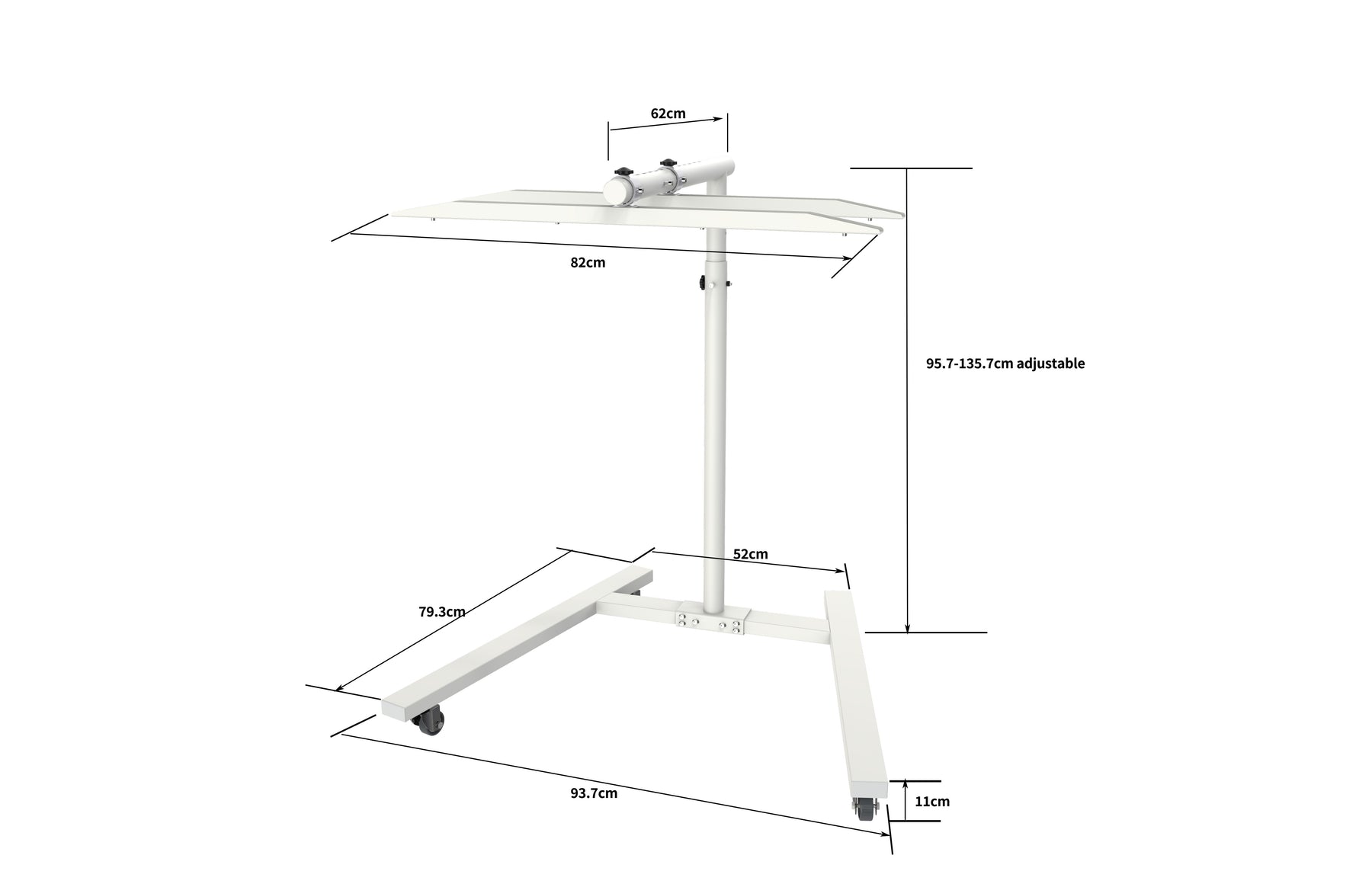Red Light Therapy Panel Horizontal Stand
