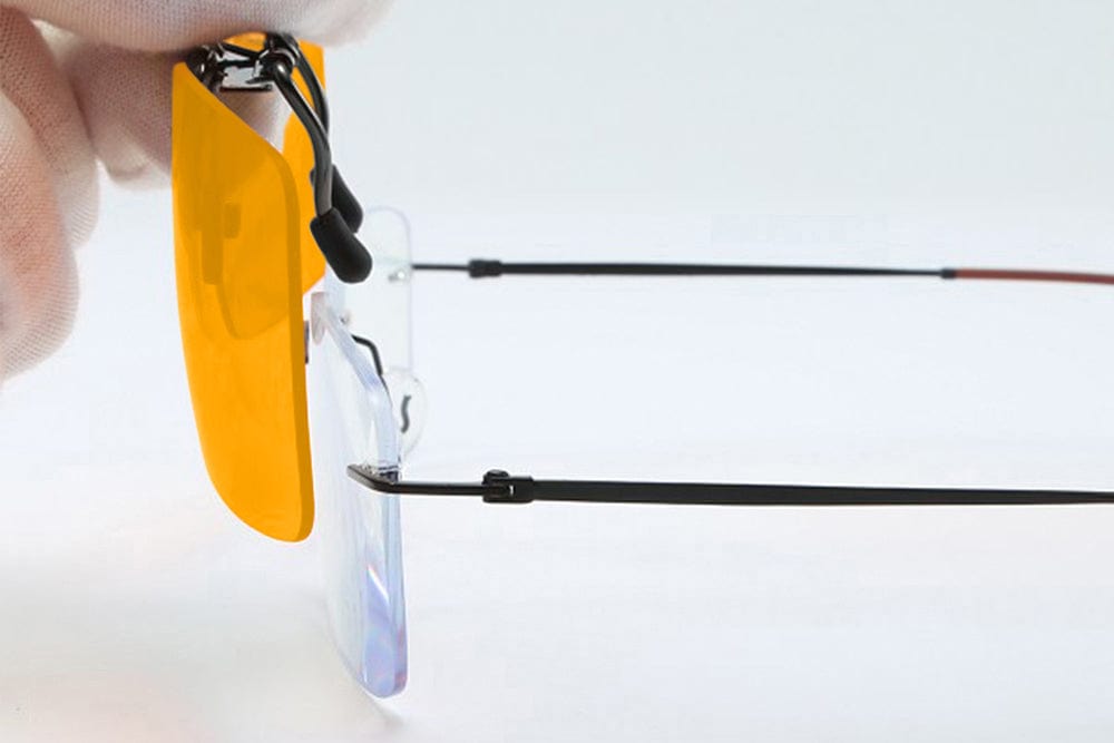 SunDown Clip on Blue Blocking Glasses