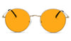 SunDown Elton Blue Blocking Glasses - Gold