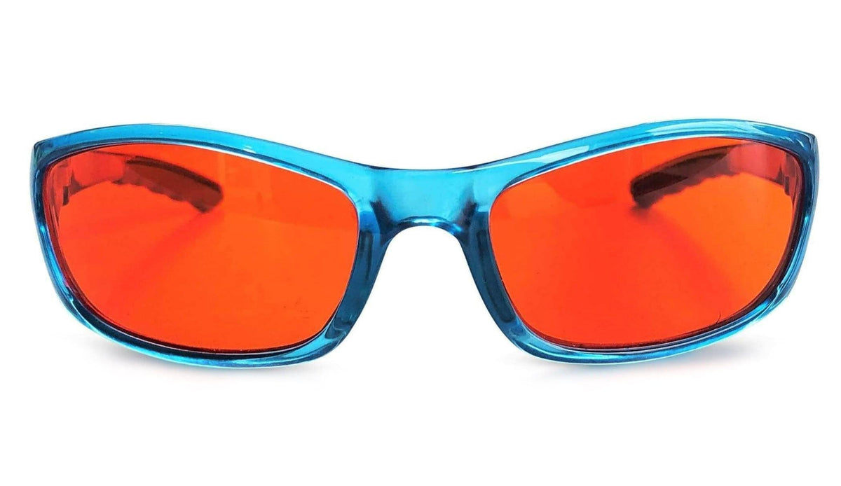 Kids NightFall Wrap Blue Blocking Glasses - Blue-Blue Light Blocking Glasses-BlockBlueLight