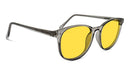 BlockBlueLight Blue Light Filter Glasses - Yellow Lens DayMax Billie Glasses - Pearl Grey