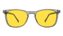 BlockBlueLight Blue Light Filter Glasses - Yellow Lens DayMax Taylor Glasses - Pearl Grey