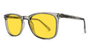 BlockBlueLight Blue Light Filter Glasses - Yellow Lens DayMax Taylor Glasses - Pearl Grey