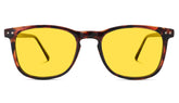 BlockBlueLight Blue Light Filter Glasses - Yellow Lens DayMax Taylor Glasses - Tortoise