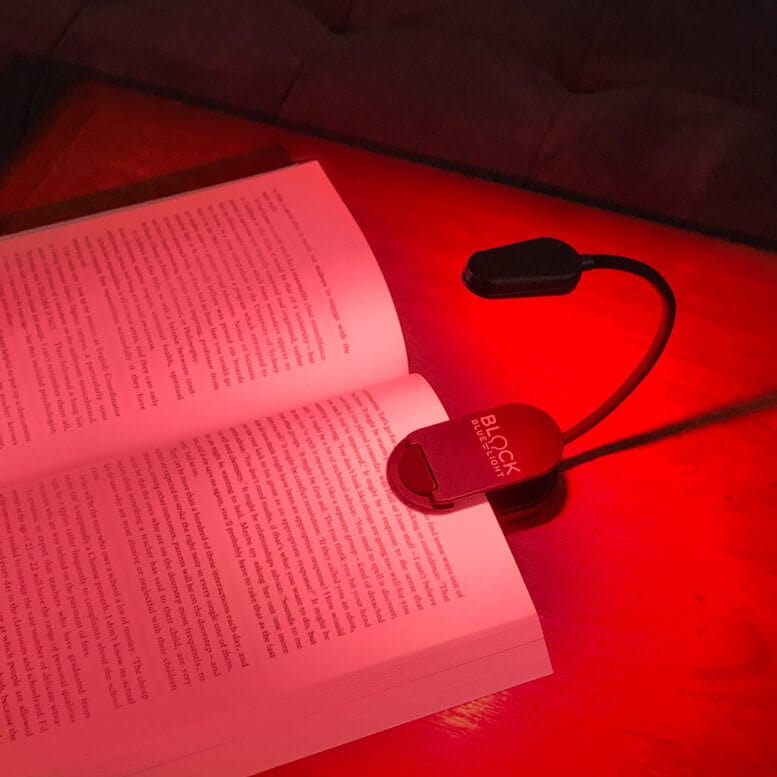 Red Light Book Light