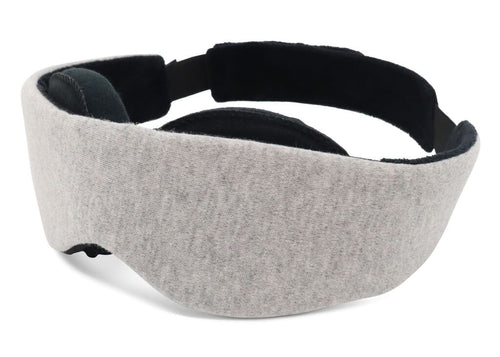 BlockBlueLight Light Blocking Sleep Masks Deluxe Delta Sleep Mask - 100% Light Blocking