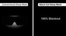 BlockBlueLight Light Blocking Sleep Masks Sweet Dreams Black Out Sleep Mask